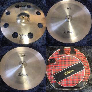 SABIAN,Zildjianシンバル3枚+シンバルバッグ-itesil.org