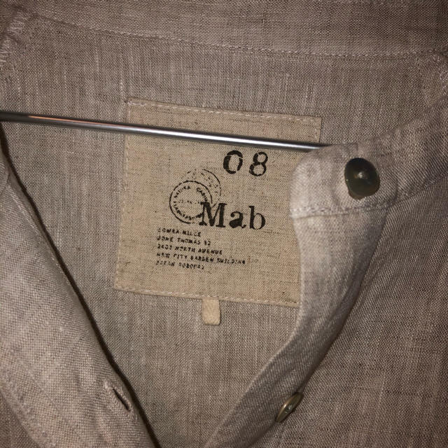 08Mab リネンシャツ レディースのトップス(シャツ/ブラウス(長袖/七分))の商品写真
