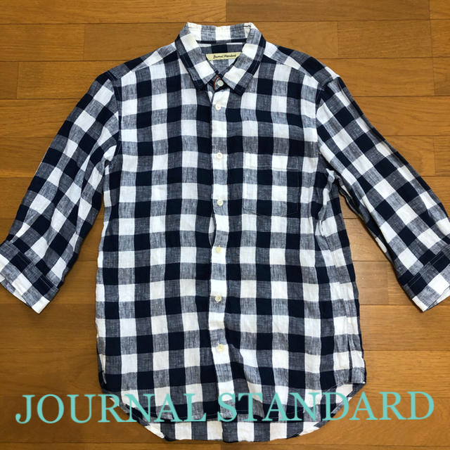 JOURNAL STANDARD(ジャーナルスタンダード)のジャーナルスタンダード　リネンシャツ　七分袖 メンズのトップス(シャツ)の商品写真