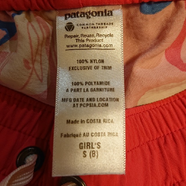 patagonia(パタゴニア)のパタゴニア キャミソール&ショートパンツ キッズ/ベビー/マタニティのキッズ服女の子用(90cm~)(Tシャツ/カットソー)の商品写真