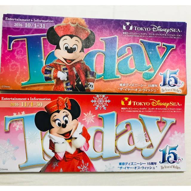 Disney(ディズニー)のディズニーリゾート Today チケットの施設利用券(遊園地/テーマパーク)の商品写真