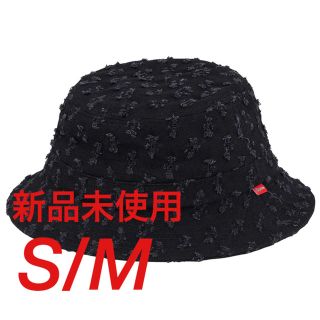 シュプリーム(Supreme)の新品未使用 Hole Punch Denim Crusher Black S/M(ハット)