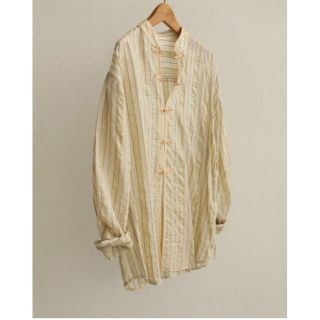 トゥデイフル(TODAYFUL)のtodayful silk stripe shirts(シャツ/ブラウス(長袖/七分))