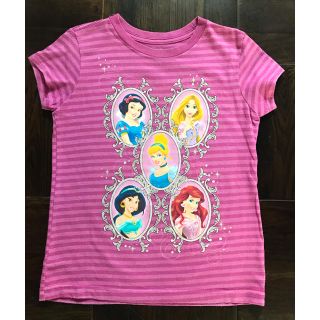 ディズニー(Disney)のディズニープリンセス130サイズ2枚セットTシャツ(Tシャツ/カットソー)