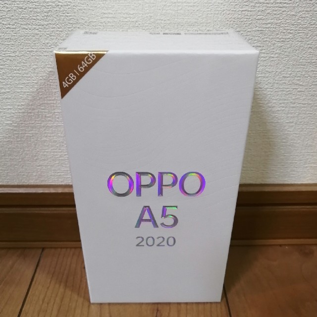 納品書付 OPPO A5 2020 green CPH1943GR 新品送料込