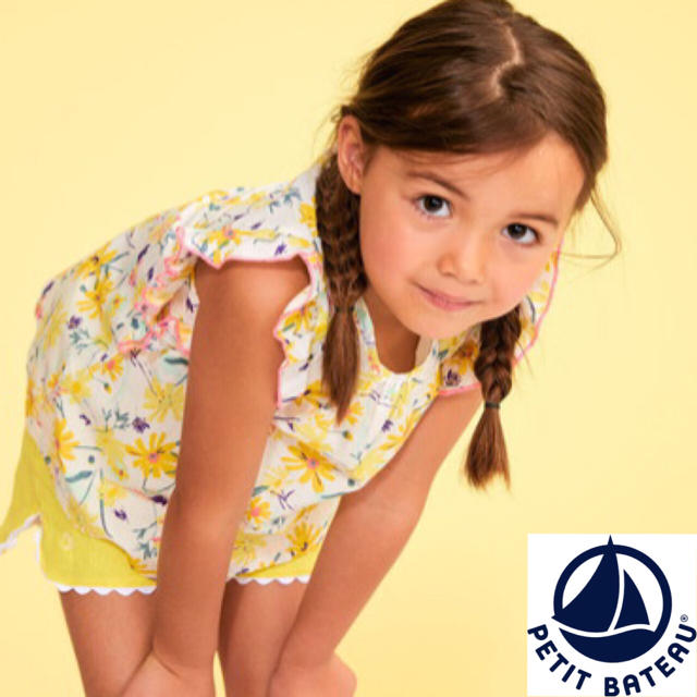 PETIT BATEAU(プチバトー)の【Limone様専用】12ans  キッズ/ベビー/マタニティのキッズ服女の子用(90cm~)(ブラウス)の商品写真