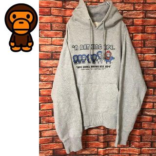 アベイシングエイプ(A BATHING APE)のA BATHING APE BABY MILO プルオーバーパーカー(パーカー)