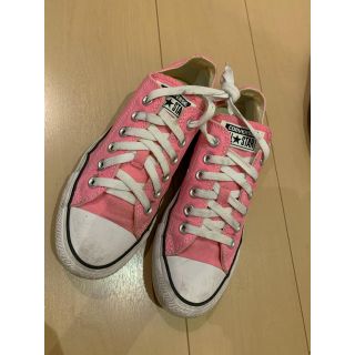 コンバース(CONVERSE)のCONVERSE ピンク　ローカットスニーカー(スニーカー)