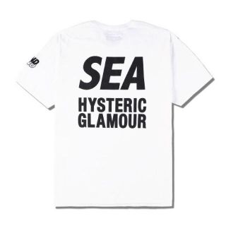 ヒステリックグラマー(HYSTERIC GLAMOUR)のWIND AND SEA ヒステリックグラマー   コラボT 白M 新品未使用(Tシャツ/カットソー(半袖/袖なし))