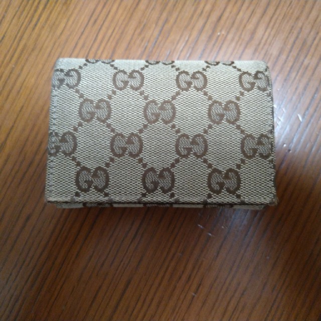 Gucci(グッチ)のGUCCI カードケース ハンドメイドのファッション小物(キーケース/名刺入れ)の商品写真