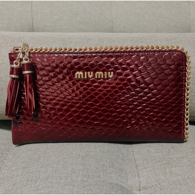 miumiu クラッチバッグ、長財布