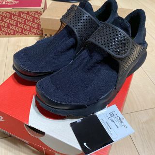 ナイキ(NIKE)のNIKE SOCK DART BLACK 27.0(スニーカー)