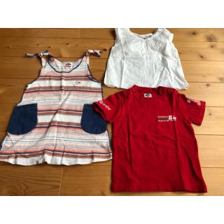 ダディオーダディー(daddy oh daddy)の☆値下げ！3枚まとめ売り　ダディオダディ90   子供服　女の子　まとめ売り(ワンピース)