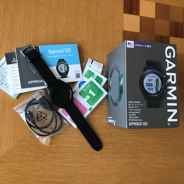 GARMIN(ガーミン)のガーミン　アプローチS60 美品 チケットのスポーツ(ゴルフ)の商品写真