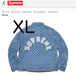 シュプリーム(Supreme)のSupreme Hole Punch Denim Trucker Jacket(Gジャン/デニムジャケット)