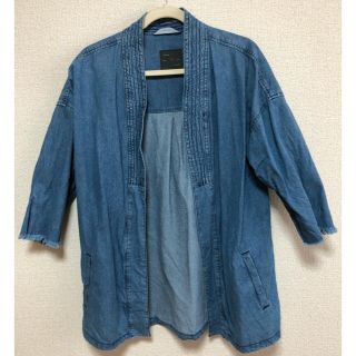 ザラ(ZARA)のZARA デニム薄手コート(その他)