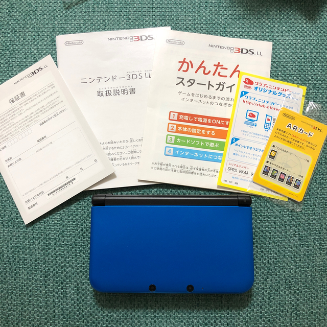 低価超歓迎】 ニンテンドー3DS - Nintendo 3DS LL 本体ブルー/ブラック