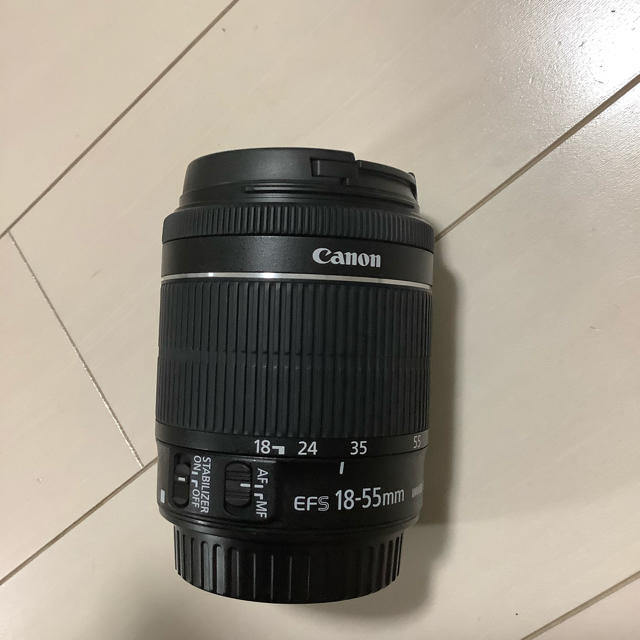 Canon(キヤノン)のCanon標準ズームレンズEF-S18-55mmF3.5-5.6 IS STM  スマホ/家電/カメラのカメラ(レンズ(ズーム))の商品写真