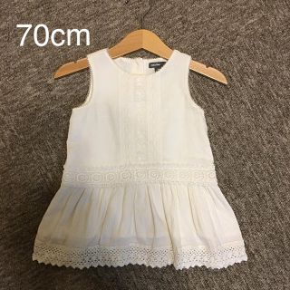 ベビーギャップ(babyGAP)のコットン100% ワンピース👗(ワンピース)