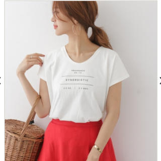 アーバンリサーチドアーズ(URBAN RESEARCH DOORS)の美品♡ロゴTシャツ　ホワイト(Tシャツ(半袖/袖なし))