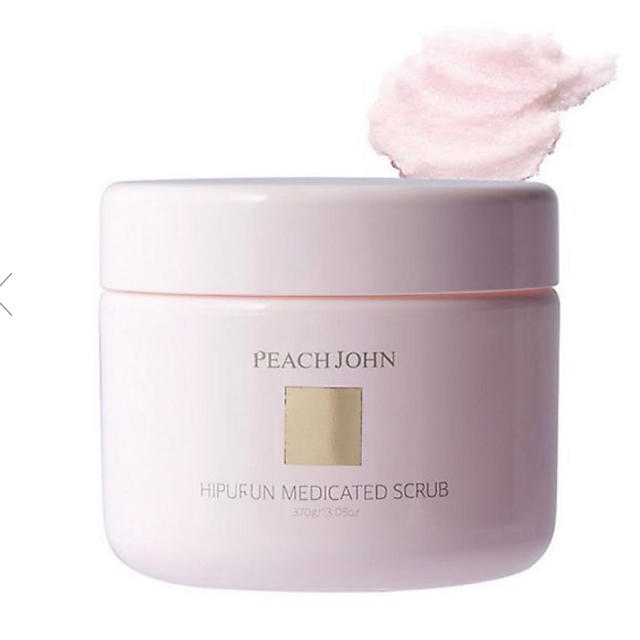 PEACH JOHN(ピーチジョン)のピーチジョン　ヒップルン薬用スクラブ　残量8〜9割　PJ BEAUTY コスメ/美容のボディケア(ボディスクラブ)の商品写真