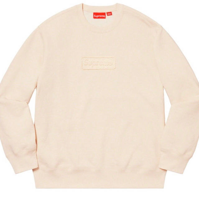 トップスMサイズ　supreme Cutout Logo Crewneck