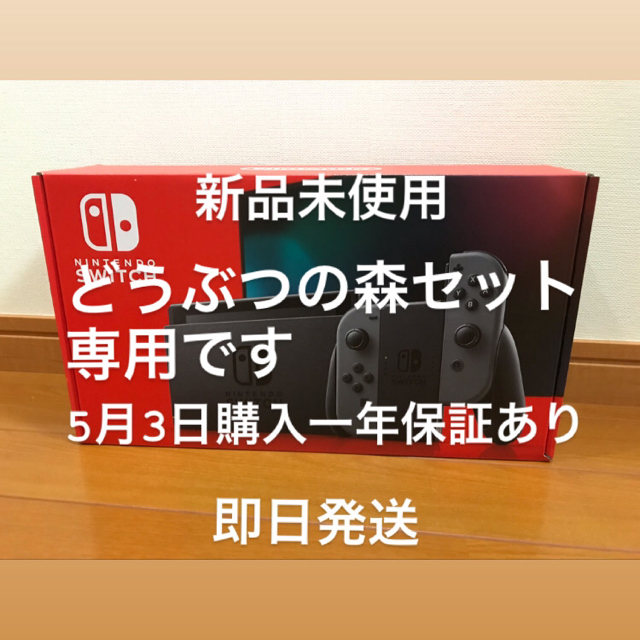 任天堂スイッチ本体　ニンテンドースイッチ本体　どうぶつの森セット