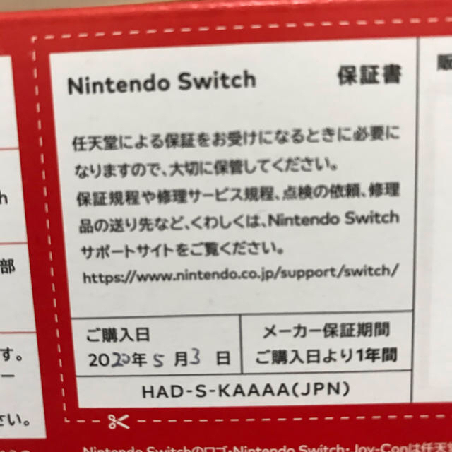 任天堂スイッチ本体　ニンテンドースイッチ本体　どうぶつの森セット 2