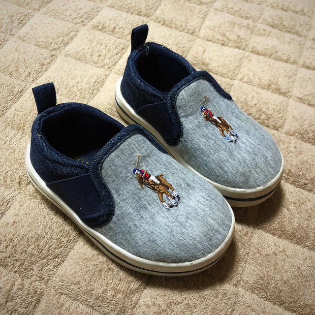 Ralph Lauren(ラルフローレン)のPOLO  13.5cm キッズ/ベビー/マタニティのベビー靴/シューズ(~14cm)(スニーカー)の商品写真