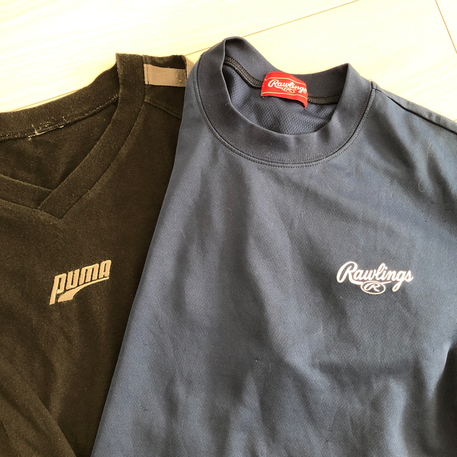 Rawlings(ローリングス)のローリングス半袖紺Tシャツ メンズのトップス(Tシャツ/カットソー(半袖/袖なし))の商品写真