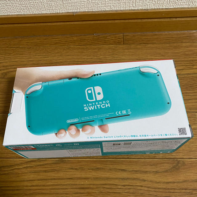 Nintendo Switch(ニンテンドースイッチ)の【新品未使用】Nintendo Switch  Lite ターコイズ エンタメ/ホビーのゲームソフト/ゲーム機本体(携帯用ゲーム機本体)の商品写真