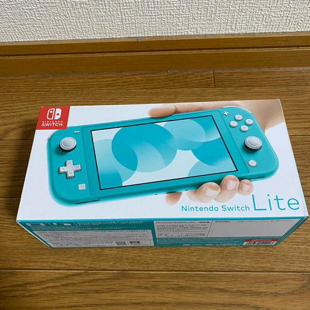 Nintendo Switch(ニンテンドースイッチ)の【新品未使用】Nintendo Switch  Lite ターコイズ エンタメ/ホビーのゲームソフト/ゲーム機本体(携帯用ゲーム機本体)の商品写真