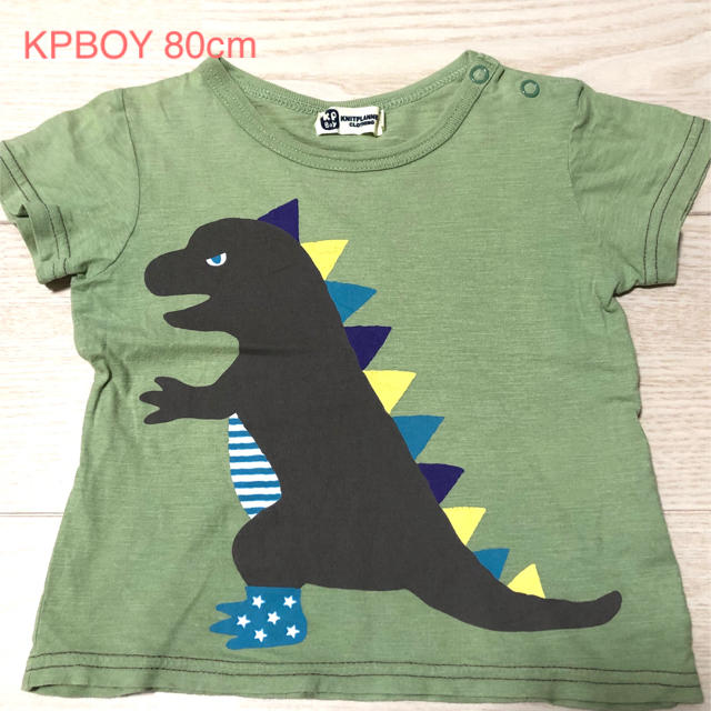 KP(ニットプランナー)のKPBOY Tシャツ　80cm キッズ/ベビー/マタニティのベビー服(~85cm)(Ｔシャツ)の商品写真