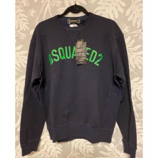 ディースクエアード(DSQUARED2)のシーズンオフセール！新品未使用品　Dsquared2 ネイビートレーナー　(スウェット)