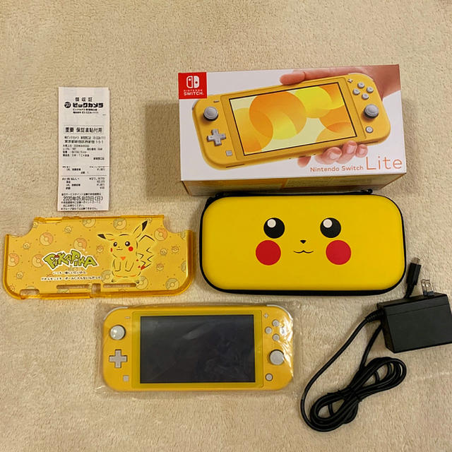 Nintendo Switch Lite♡美品♡領収書、保証書、おまけ付き♡