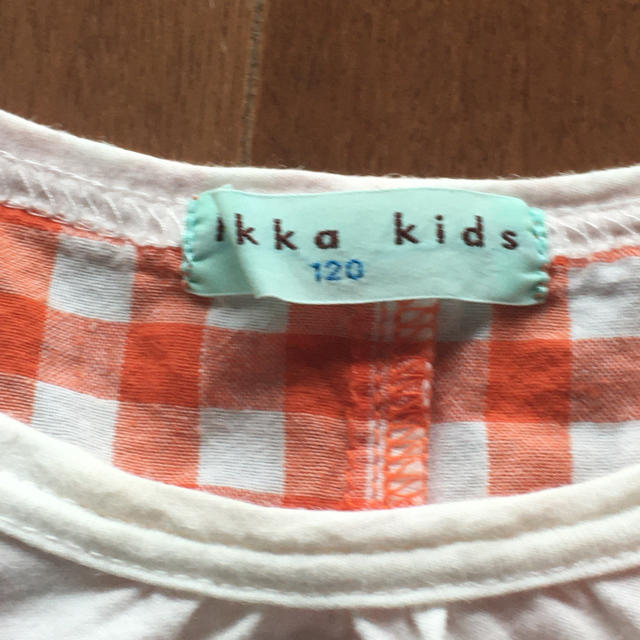 hakka kids(ハッカキッズ)のHakka kids 半袖Tシャツ120cm キッズ/ベビー/マタニティのキッズ服女の子用(90cm~)(Tシャツ/カットソー)の商品写真