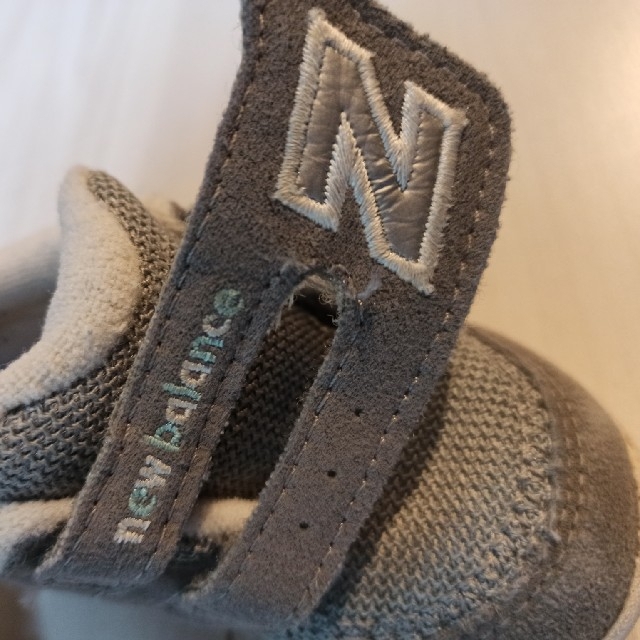 New Balance(ニューバランス)のNew balance　スニーカー　グレー　11cm キッズ/ベビー/マタニティのベビー靴/シューズ(~14cm)(スニーカー)の商品写真