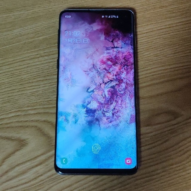 Galaxy S10 Prism Black 128 GB simフリー 難あり 年末の