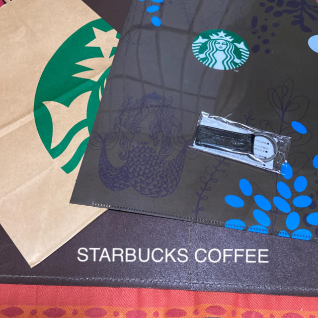 Starbucks Coffee(スターバックスコーヒー)のSTARBUCKS COFFEE   革オリジナルキーホルダー  おまけつき レディースのファッション小物(キーホルダー)の商品写真