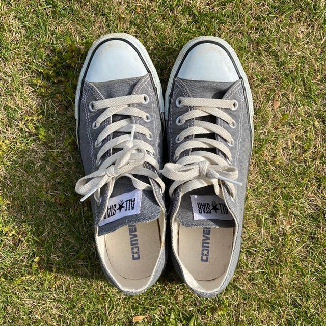 CONVERSE(コンバース)のconverse♡グレー♡LO♡ローカット レディースの靴/シューズ(スニーカー)の商品写真