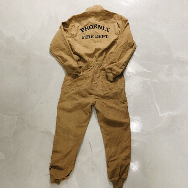 PGI 80s FIRE DEPT. VTG Hazmat Jumpsuit メンズのジャケット/アウター(カバーオール)の商品写真