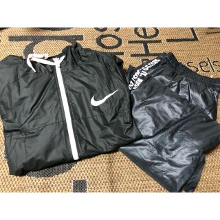 NIKE ナイキ　レディース　ナイロン　セットアップ　上下セット　Lサイズ