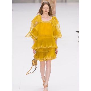 クロエ(Chloe)の激レア💕2017ss クロエ　Chloe セットアップ　ワンピース(ひざ丈ワンピース)