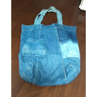 デニムダンガリー(DENIM DUNGAREE)の値下げ🉐ＤＤ　リバーシブル　デニムトート(トートバッグ)