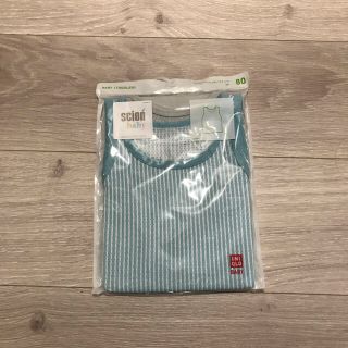 ユニクロ(UNIQLO)のユニクロ　コットンメッシュタンクトップ　80(その他)