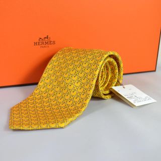 エルメス(Hermes)のエルメス HERMES ネクタイ シルク 605987T 29 新品未使用 (ネクタイ)