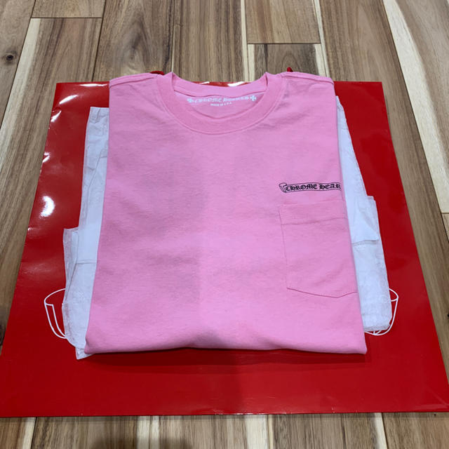 Chrome Hearts - レア 新品 クロムハーツ matty boy ピンク Tシャツ