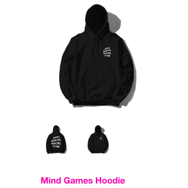 ANTI SOCIAL SOCIAL CLUB Mind Games Hoody メンズのトップス(パーカー)の商品写真