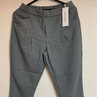 ベルメゾン(ベルメゾン)の売り切り　ベルメゾン　パンツ　チェック(クロップドパンツ)