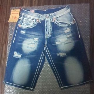 トゥルーレリジョン(True Religion)の新品TRUE RELIGIONハーフデニム(ショートパンツ)